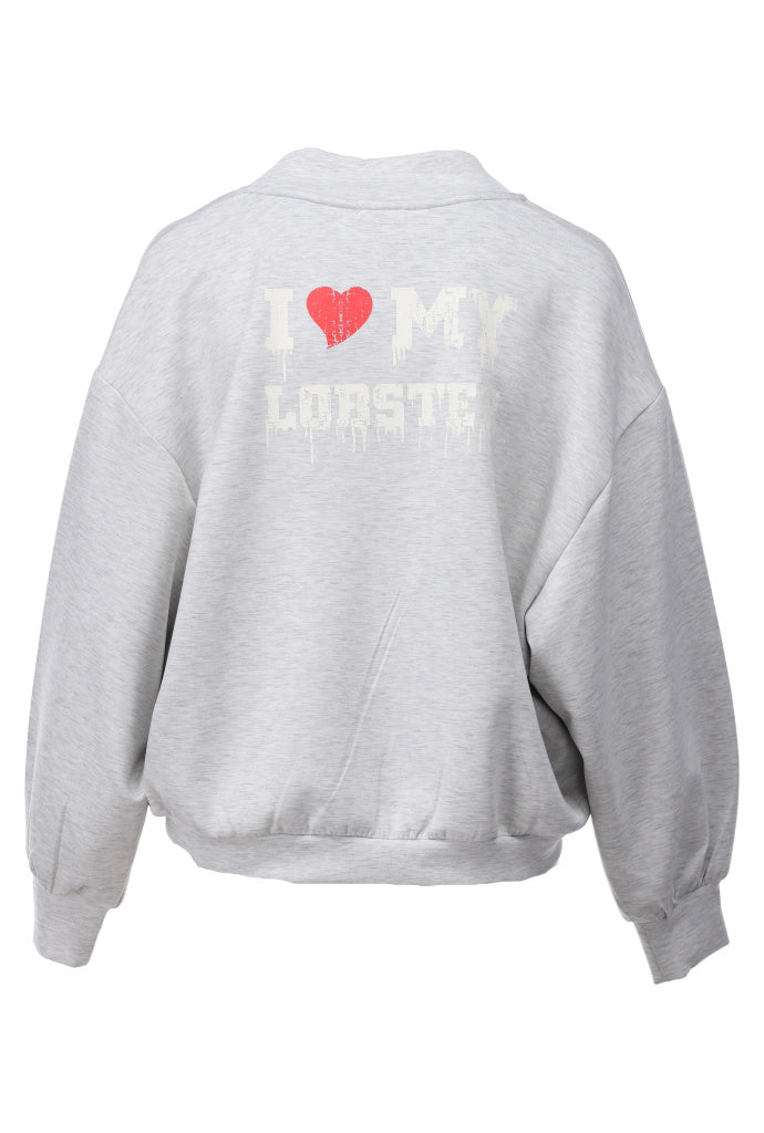 light grey melange