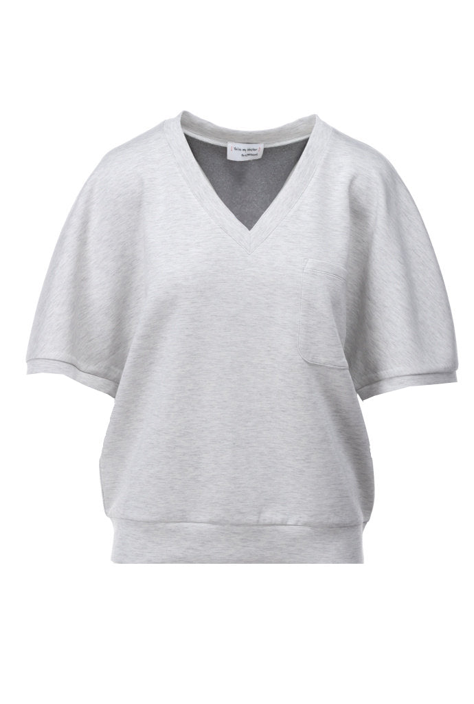 light grey melange