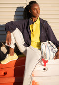 navy blazer