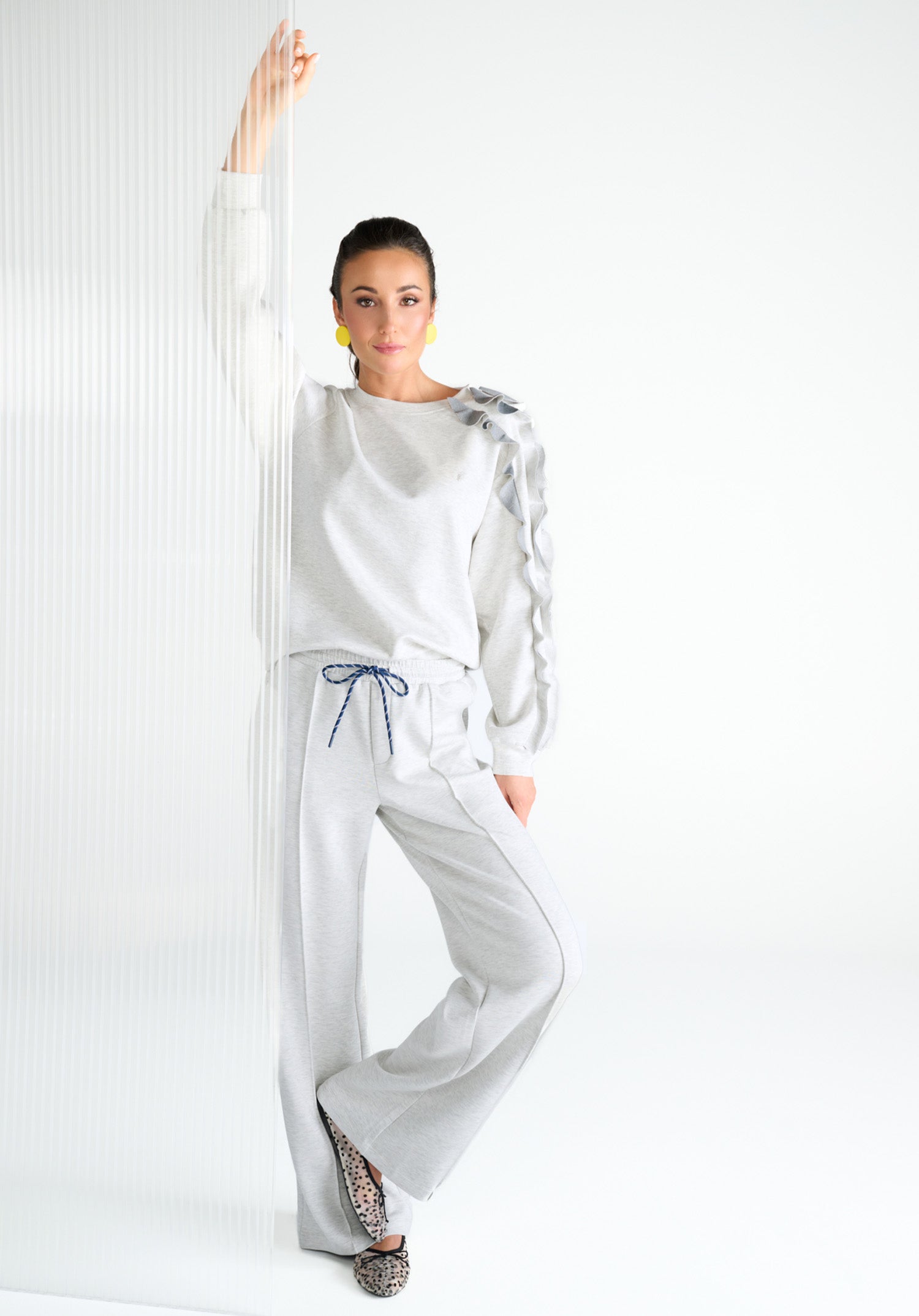 light grey melange