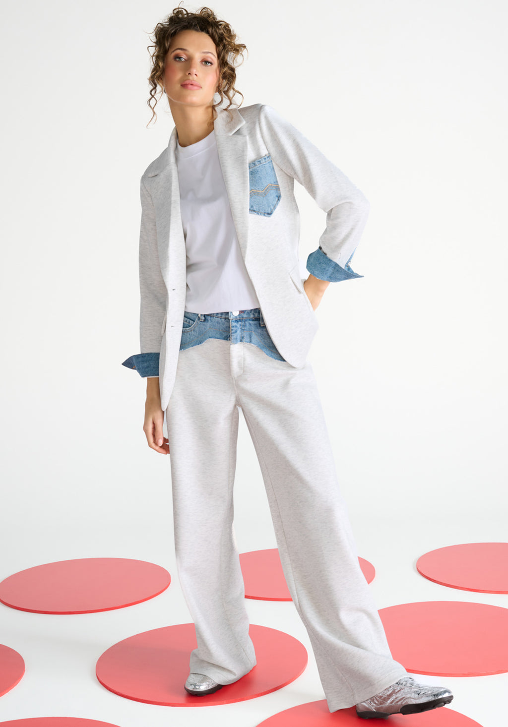 Light grey melange